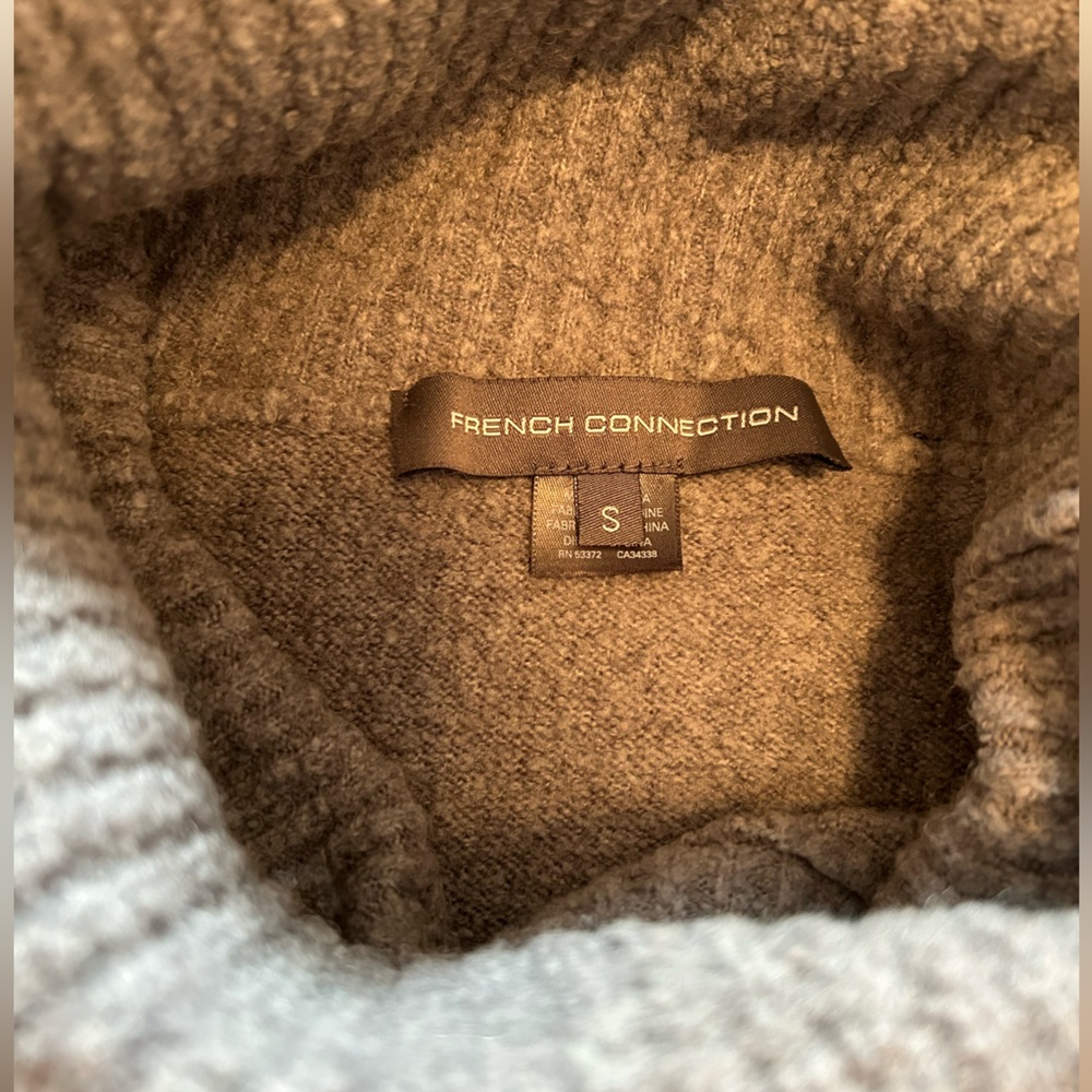 French Connection TurtleNeck, S, Grey - Picture 4 of 5